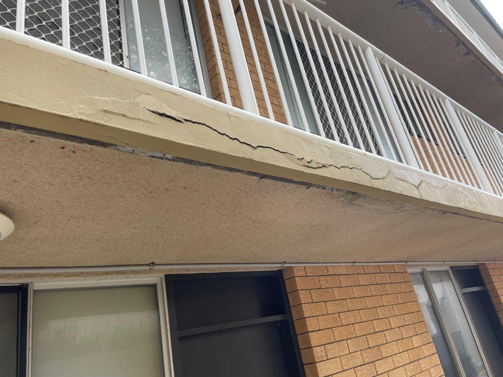 North Sydney Concrete - balcony concrete cancer